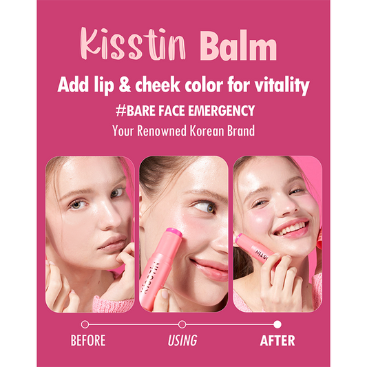 [KAHI] Kisstin Balm Stick (Tinted)